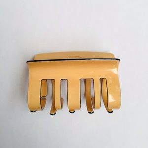 Yellow Hair Clip Claw Clip
